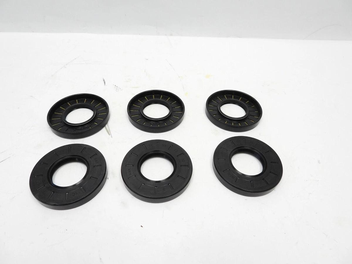 6Pk Nak MetricOil Shaft Seal 35X72X10mm Dust Grease Seal TC Double Lip W/ Spring