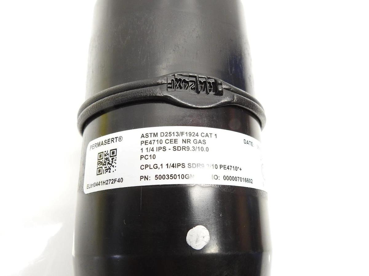New Elster 50035010GN , 1-1/4" IPS SDR 9.3/10 Permasert Mechanical Coupling