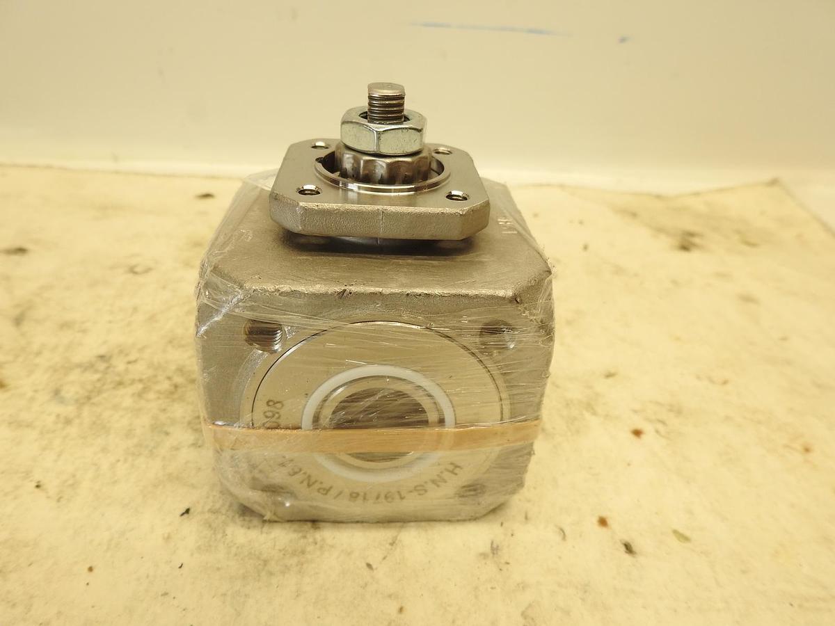 New Oem Edwards Vacuum 3 Way Stainless Steel 1" Ball Valve Body CF8M
