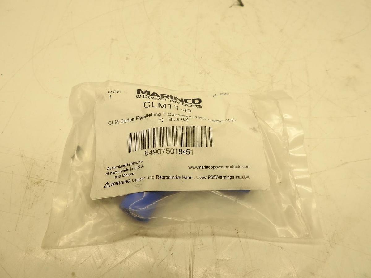 Marinco CLMTT-D CLM 15 Series Parallelling T Connector (150A / 600V) (M-F-F) - B