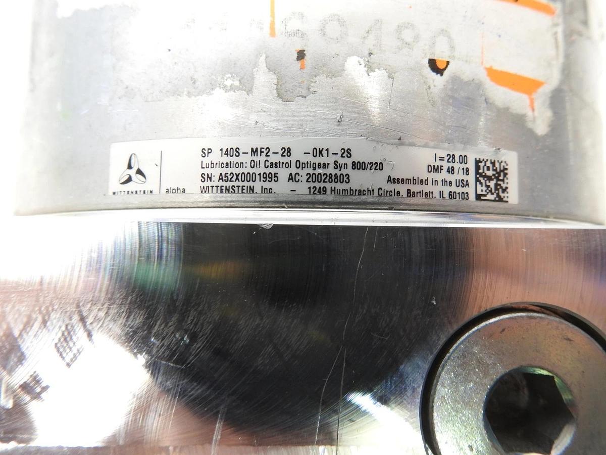 NEW WITTENSTEIN SP-140S-MF2-28 GEARBOX