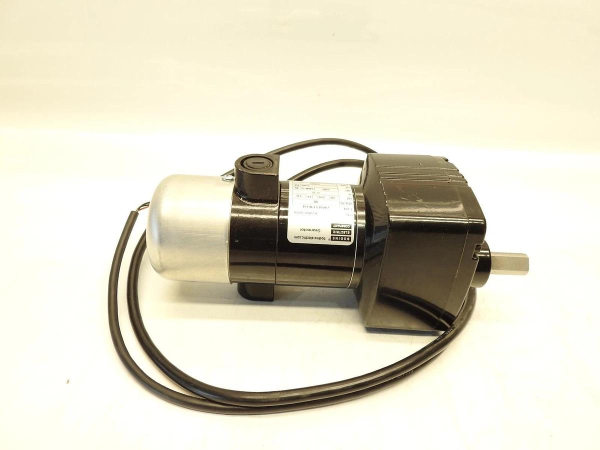 New Oem Bodine 24A0FEPM-D4 1/50HP, 112.5:1 Ratio 24A Series Permanent Magnet DC