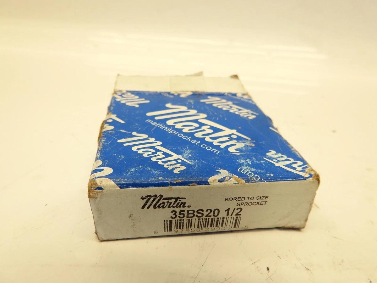 Martin 35BS20 1/2 Sprocket, 1/2" Bore, 20 Teeth, 2.5930" Outer Diameter - NEW
