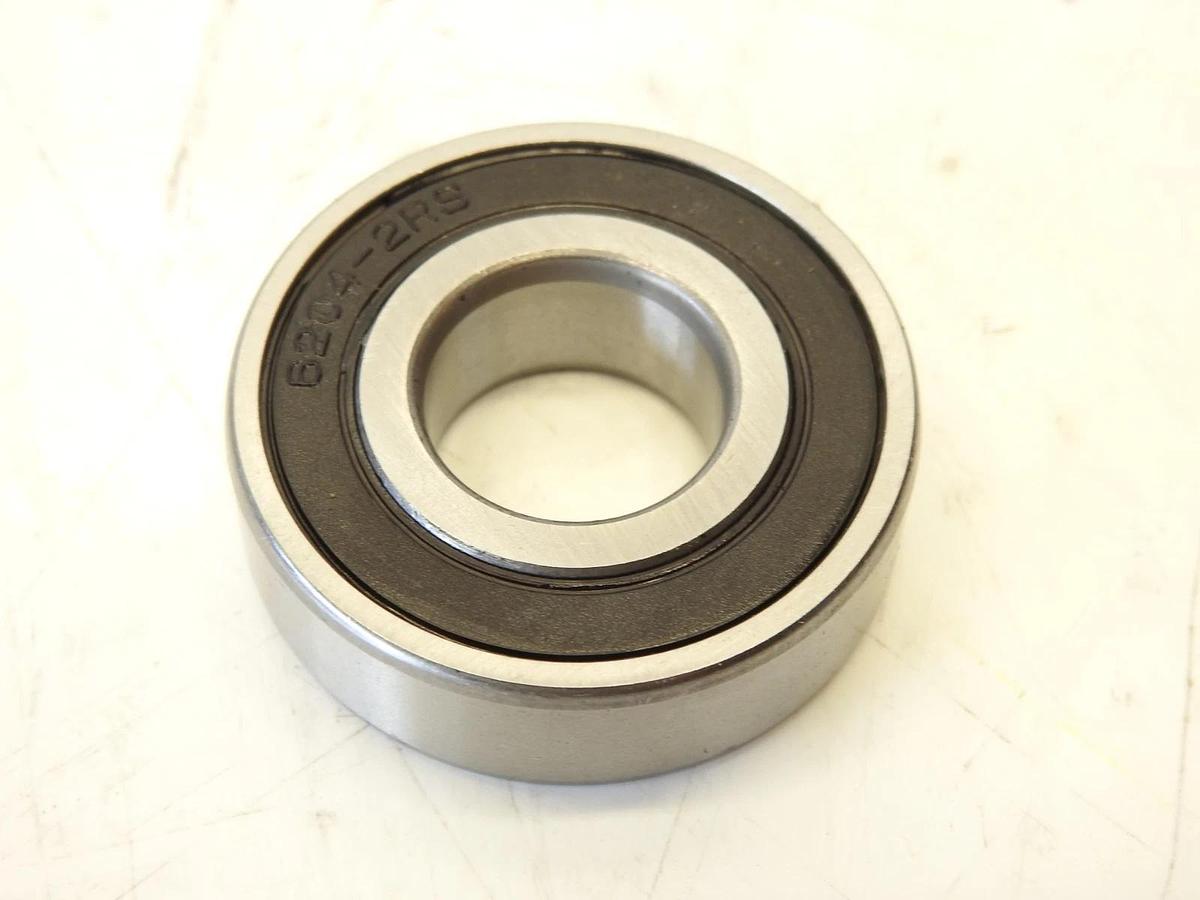 10 Pcs 6204-2RS Double Rubber Seal Bearings 20X47X14Mm, Pre-Lubricated