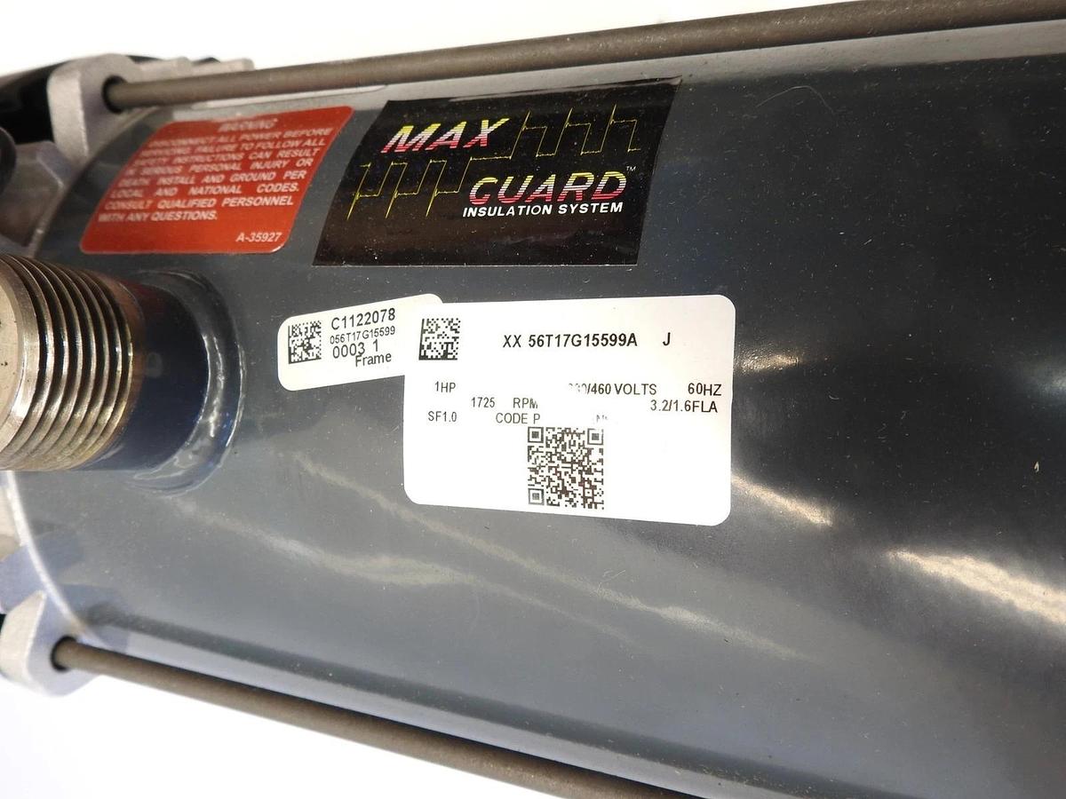 New Genuine Marathon Motors 56T17G15599AJ 60Hz 1HP 1725 RPM Explosion Proof Moto