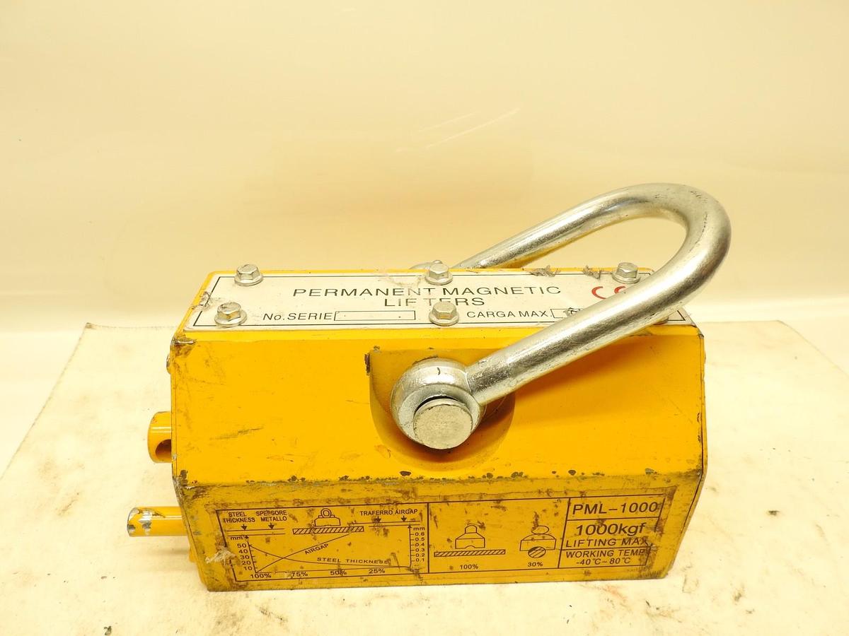 Permanent Magnet Lifter PML-1000 2200lbs/1000kg Pulling Capacity