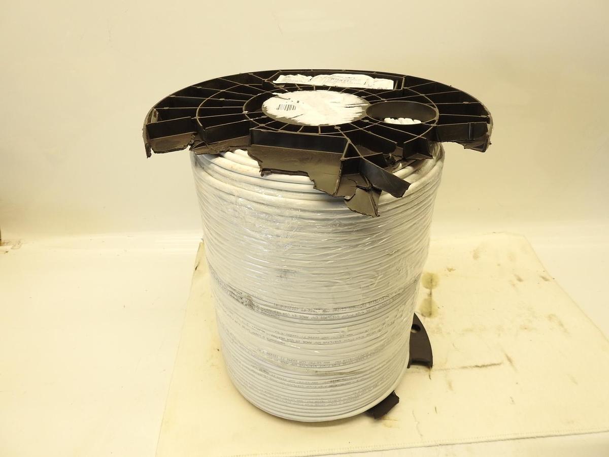 CommScope 874029804/10 CAT 5E Cable, 1000' Spool, 24/4PR, SOL, White*