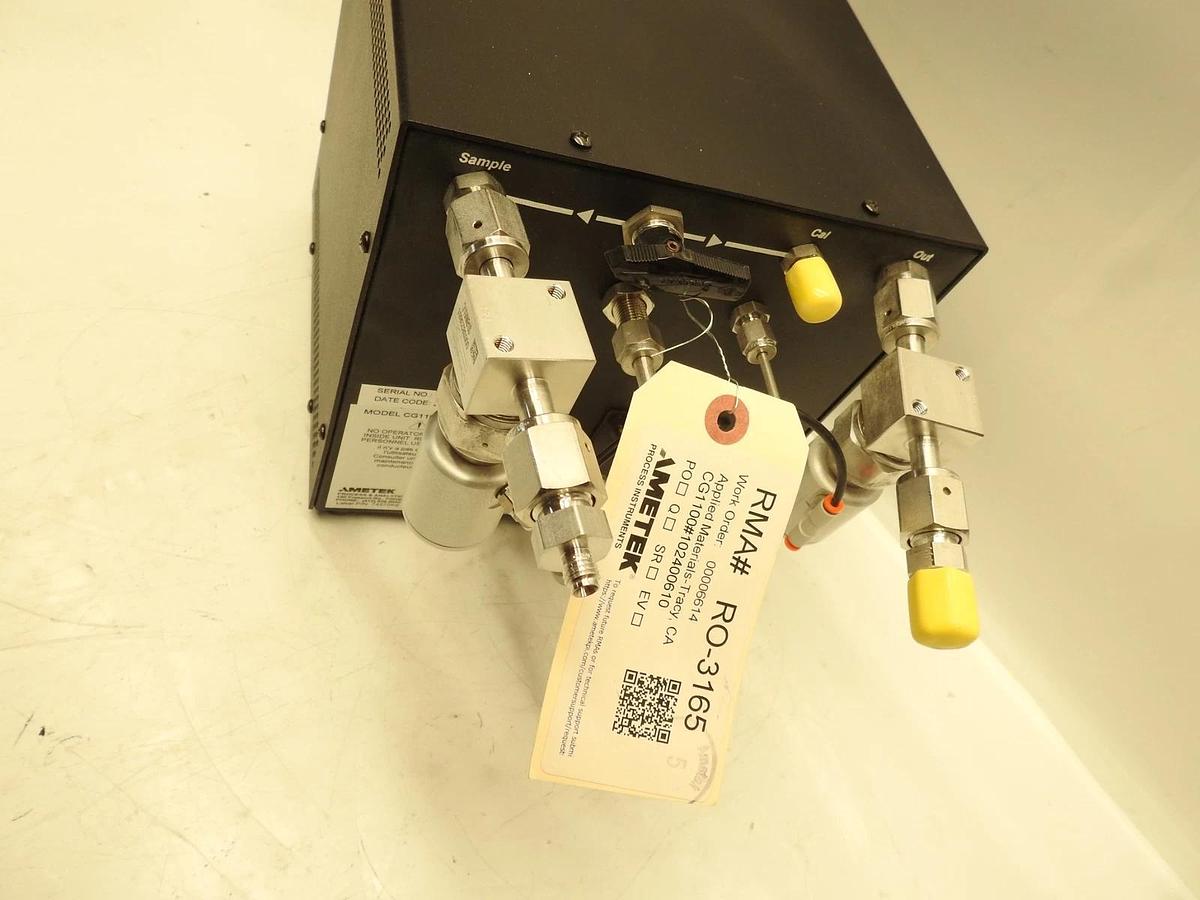 New Genuine Applied Materials Ametek Drycor CG1100-RTP Oxygen Analyzer CG1100