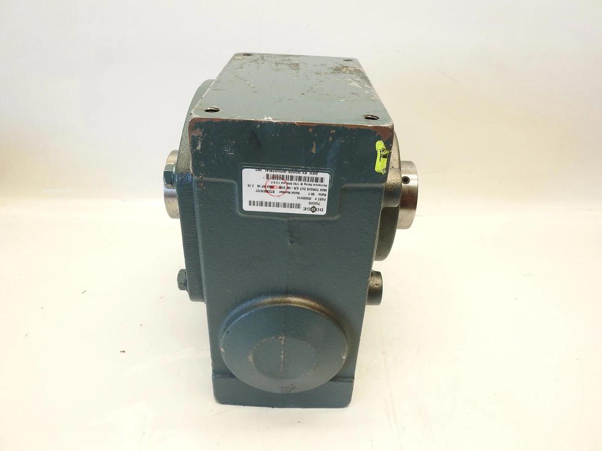 New Genuine Dodge TIGEAR-2  35Q60H14 REDUCER 60:1 Ratio Output 1.48 hp, Input 2.