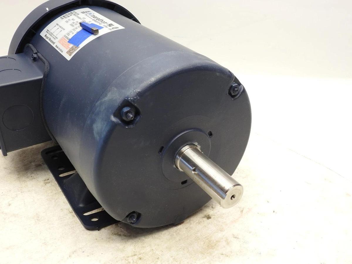 Marathon Electric E2154 Motor 1.5 HP 1750 Rpm 3ph 200 V 145TTFR16038AA 3ph