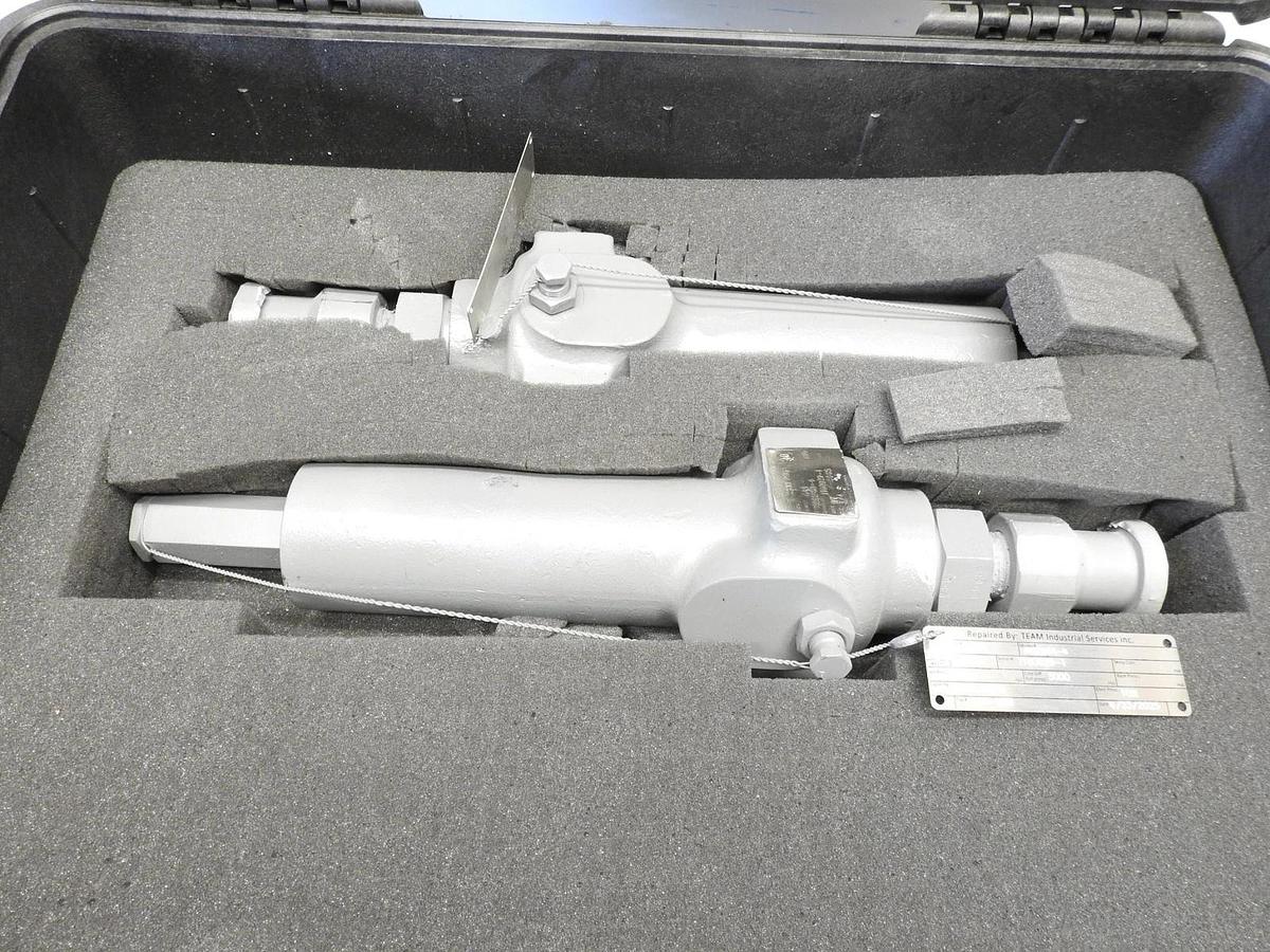 Lot Of 2 Anderson Greenwood 81S1M68-4 & 81MC68-4 Safety Relief Valve