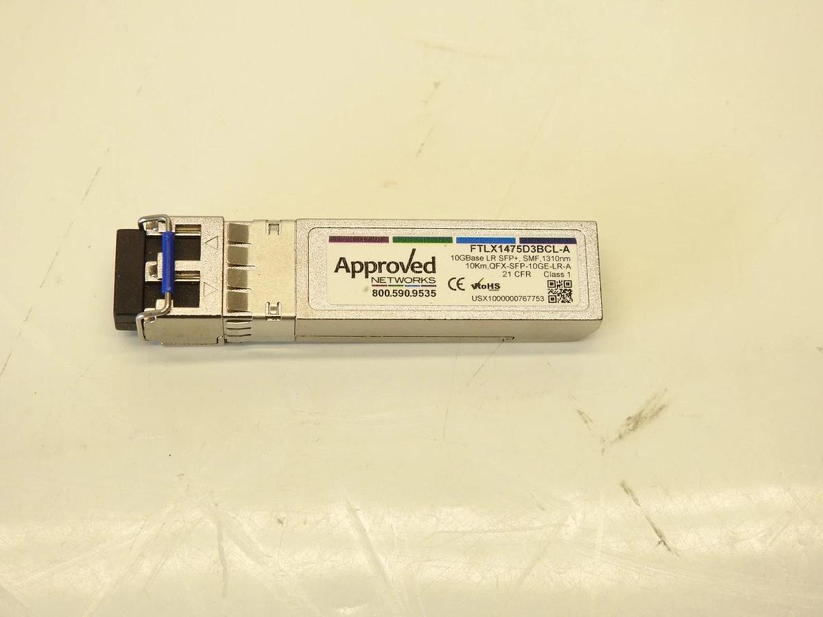 Lot Of 10 Approved Networks FTLX1475D3BCL 1310nm DFB PIN 10Gbps 10GBase-LR/LW Mu