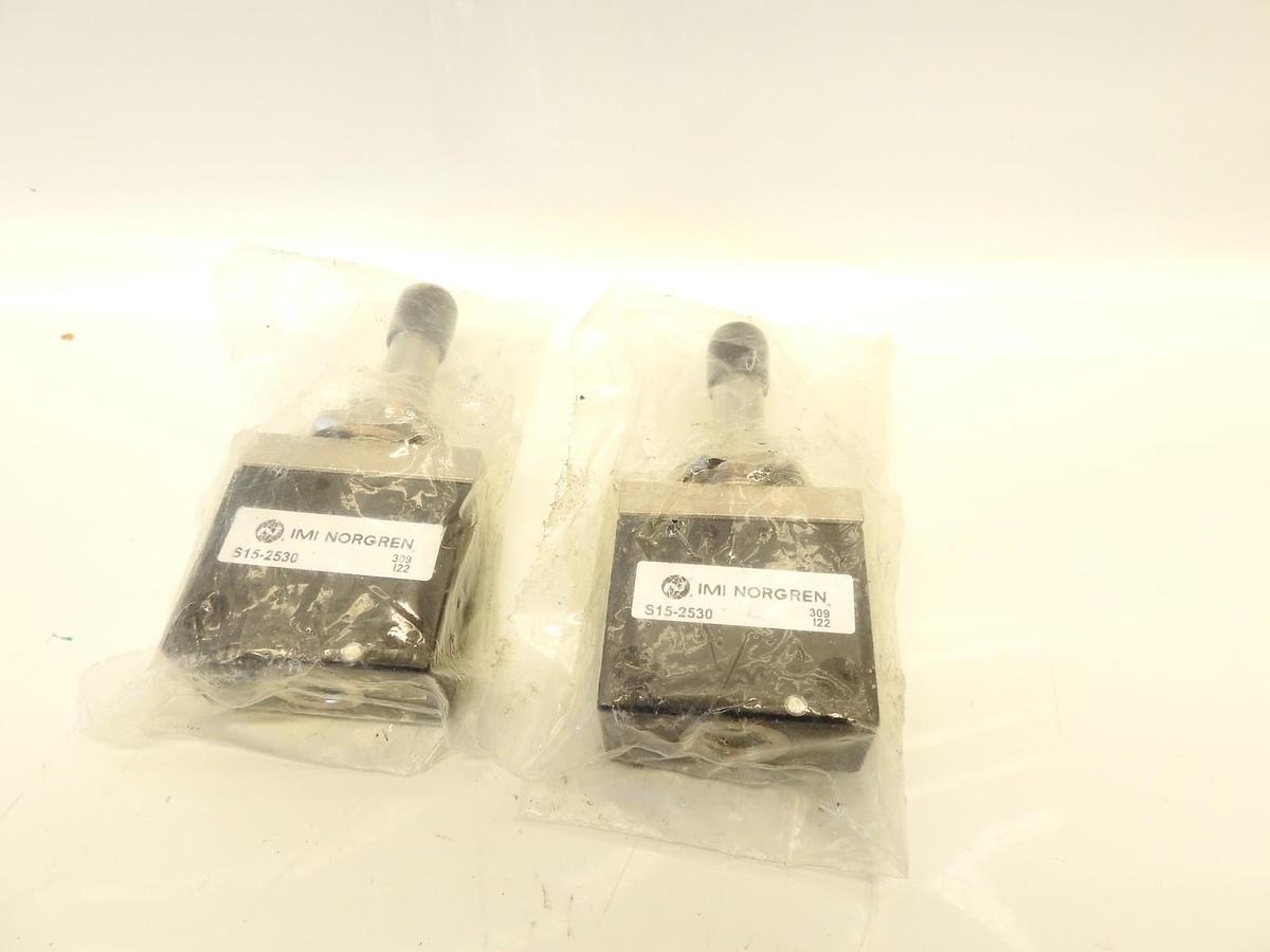2 Pack IMI Norgren S15-2530 3-way Normally Closed Control Valves J22 171309