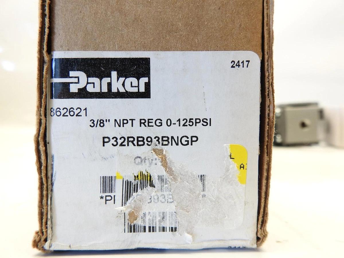New Oem Parker Regulator 3/8” P32RB93BNGP
