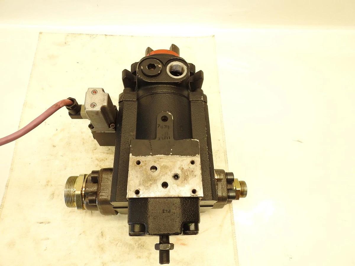 Oem Parker PV020R1K1S1NPPR Hydraulic Piston Pump 4 Bolt Holes Keyed Shaft