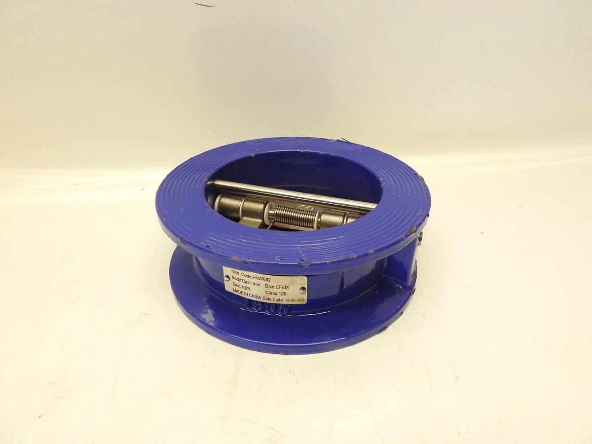 FNW Epoxy Coated Cast Iron Wafer Check Valve 4" FNW682P