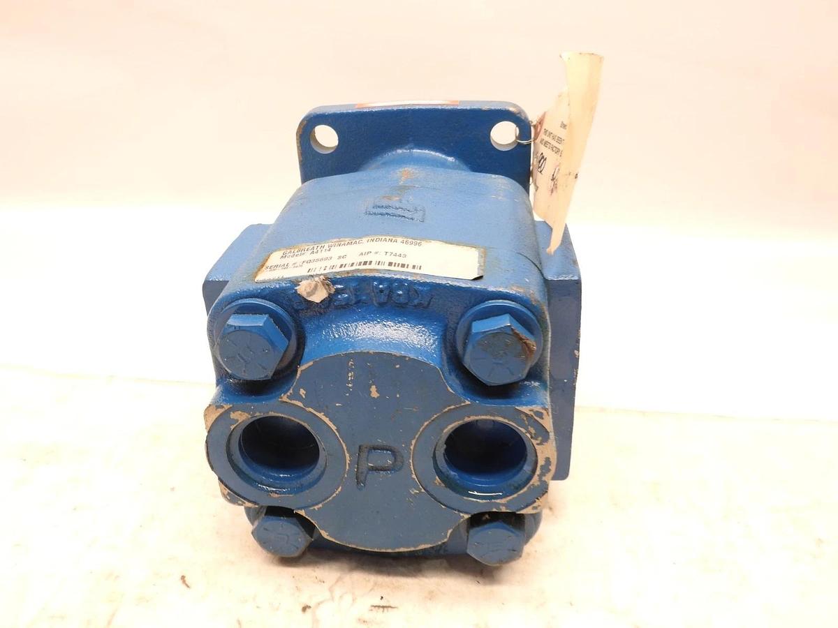 New Genuine Galbreath A4114 Pump, 17.5 GPM Direct Mounted Bi Rot