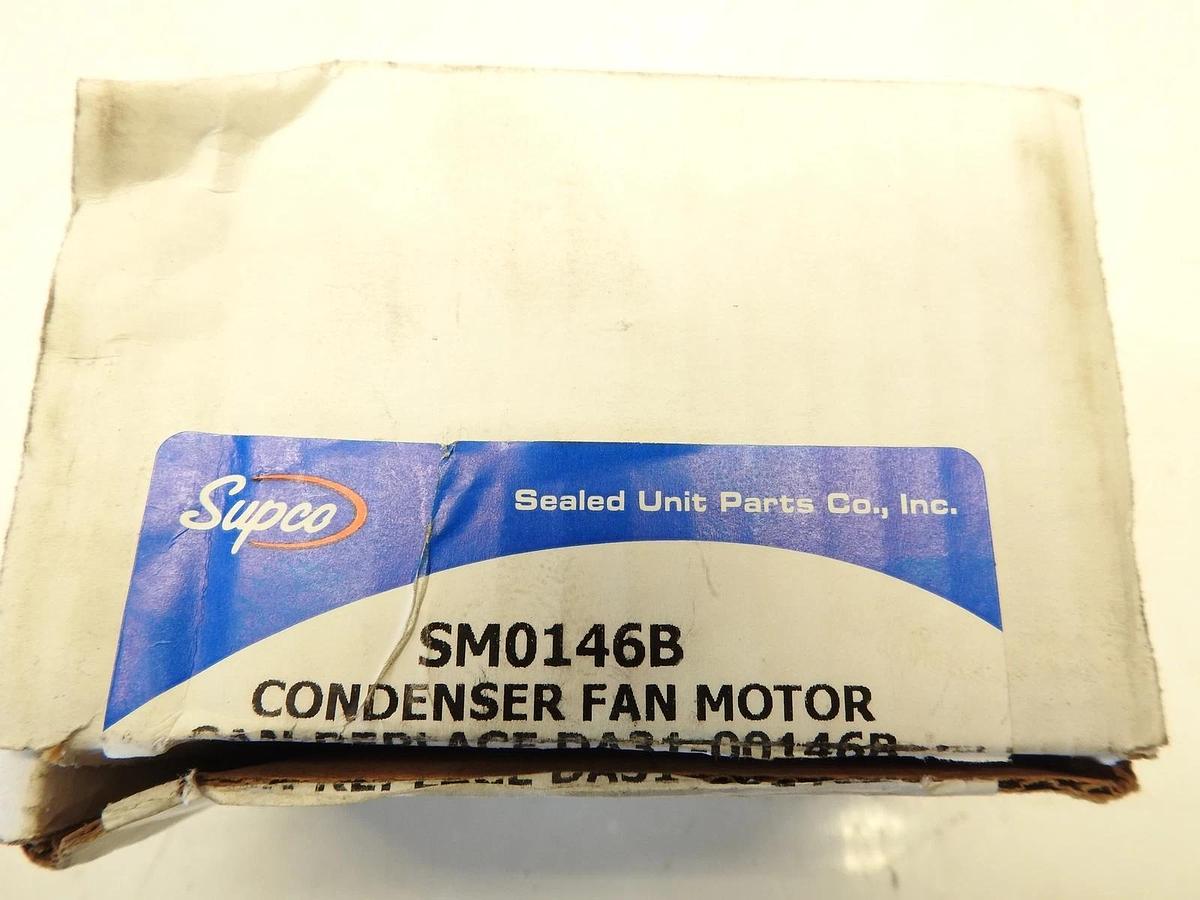 Supco Condenser Fan Motor SAMSUNG AP4136568 DA31-00146B SM0146B New Motor Tech