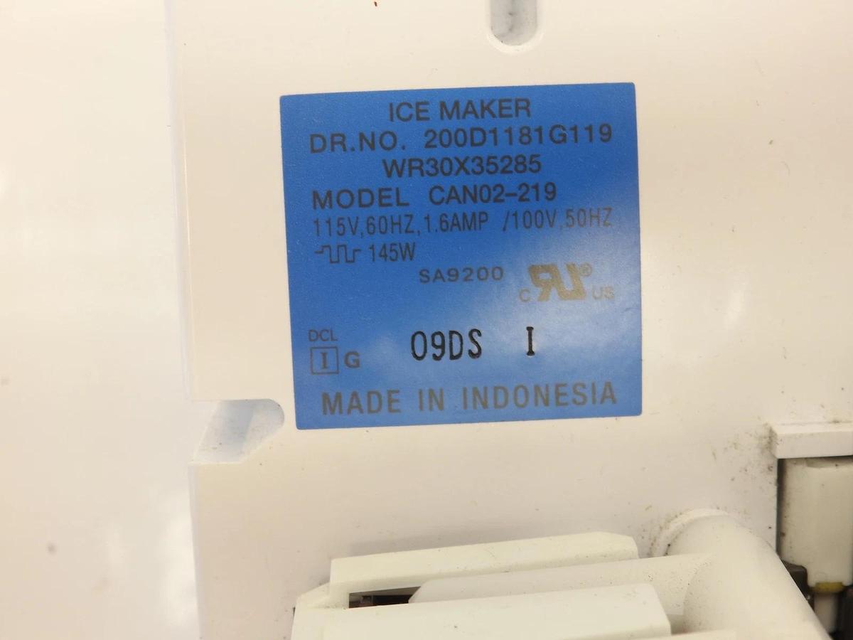 New Genuine Oem GE WR30x35285 CAN02-219 Refrigerator Ice Maker Assembly