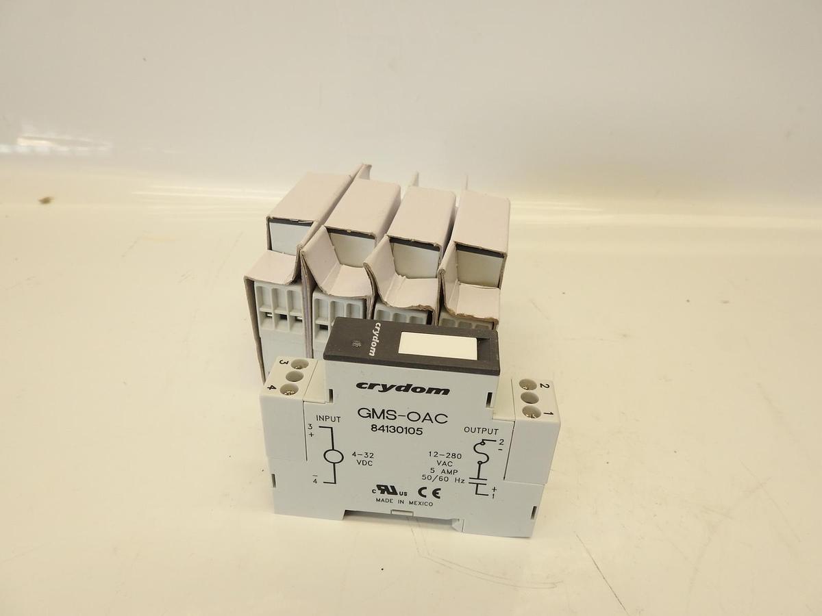 5 Pack NEW Crouzet 84130105 Solid State Relay Crydom GMS-OAC GENUINE OEM