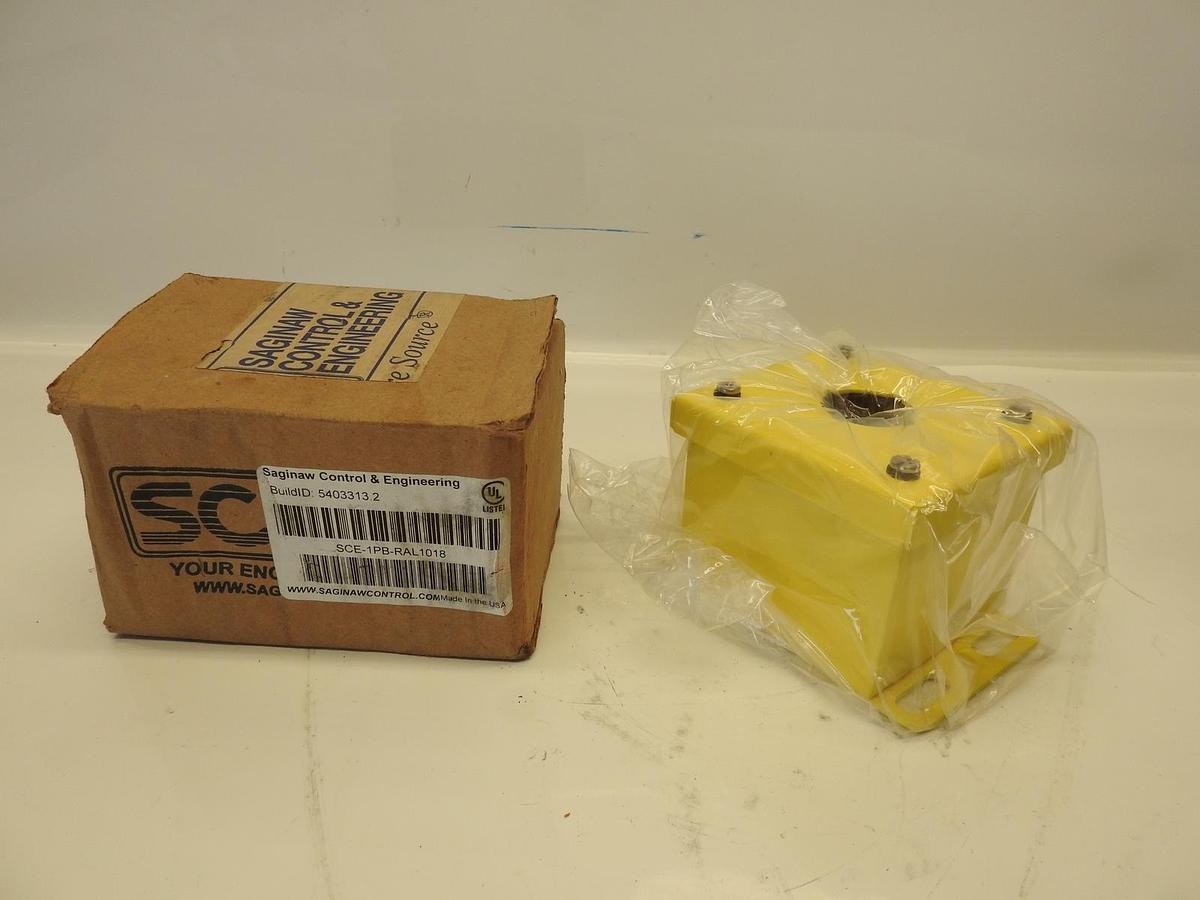 SAGINAW SCE-1PB-RAL1018 / SCE1PBRAL1018 (BRAND NEW)