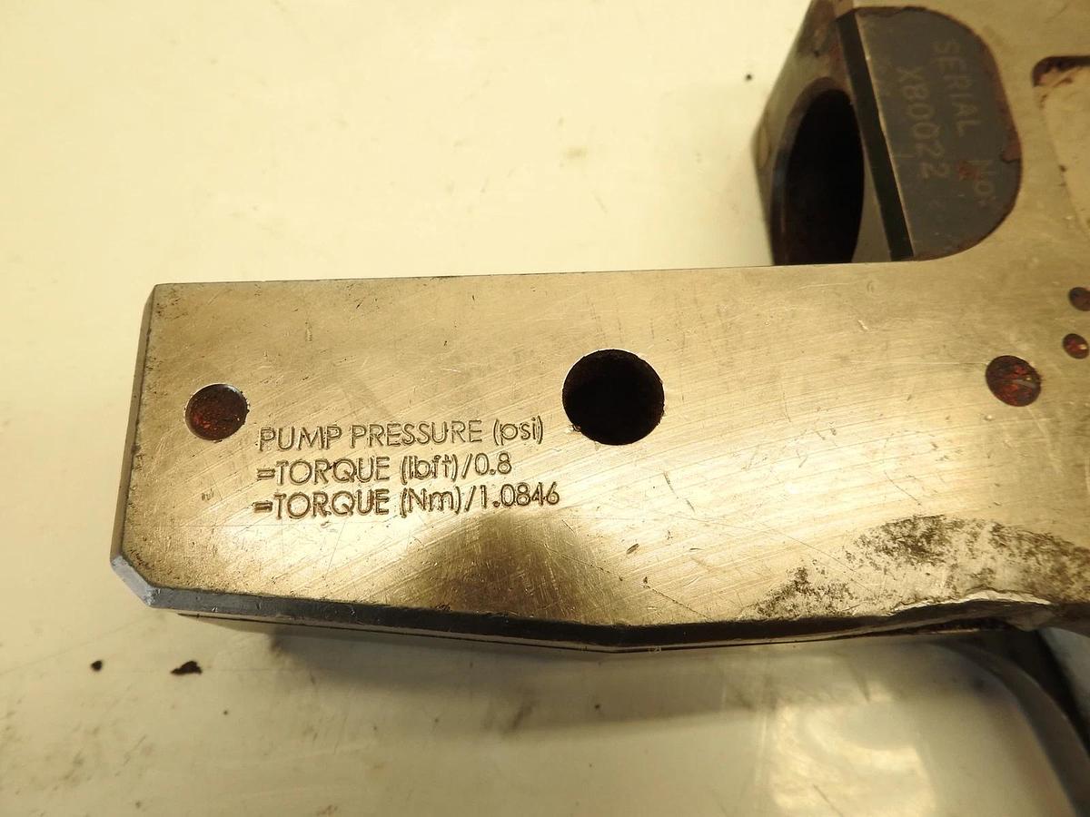 Used Used Oem Enerpac 2" Torque Wrench 7000LB.FT 9490 Nm