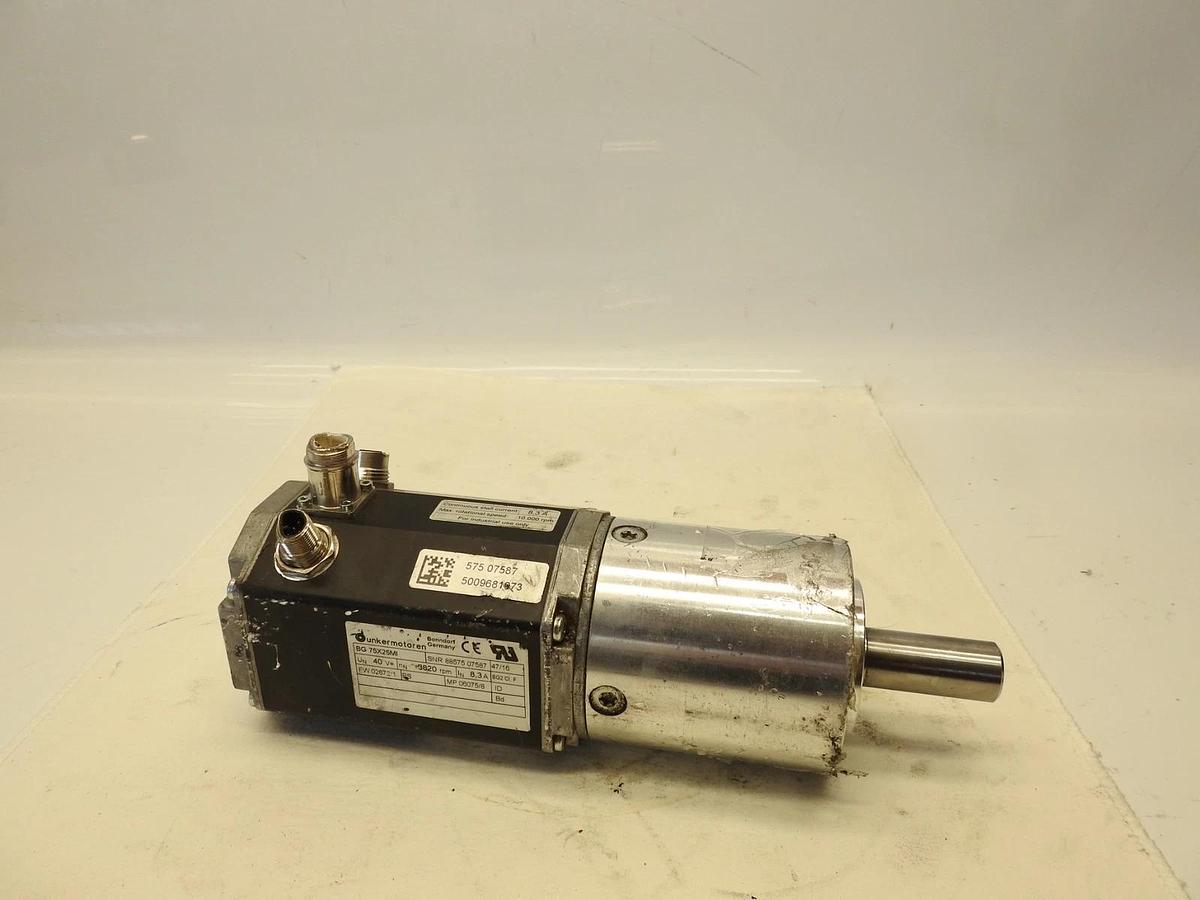 Dunkermotoren BG 75x25mi Servo Motor With Gearbox 3820rpm