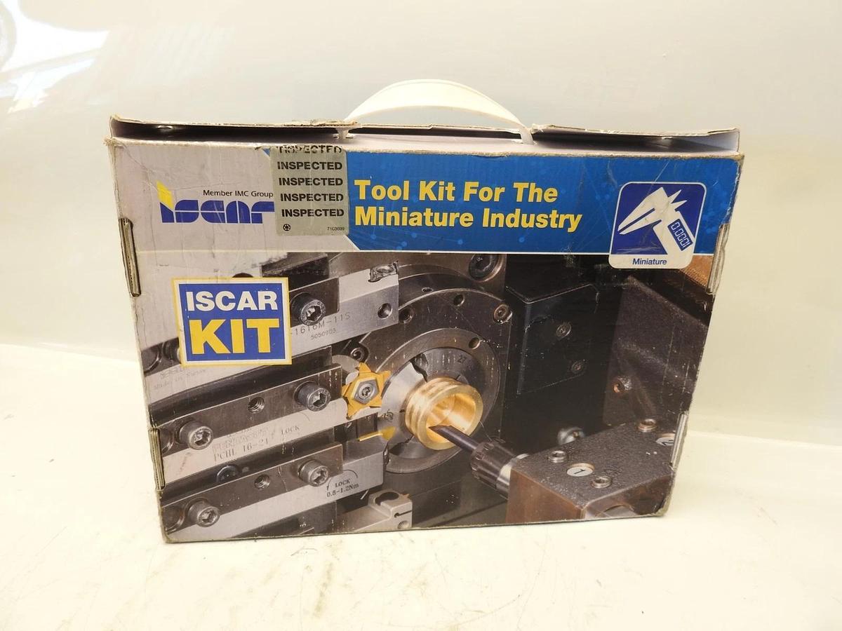 New Genuine ISCAR Tool Kit For The Miniature Industry 6494409 3391862