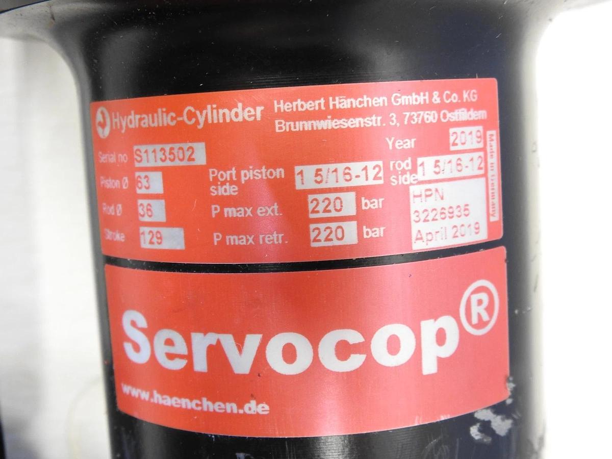 New Genuine Hanchen Servocop Hydraulic Cylinder 3226935