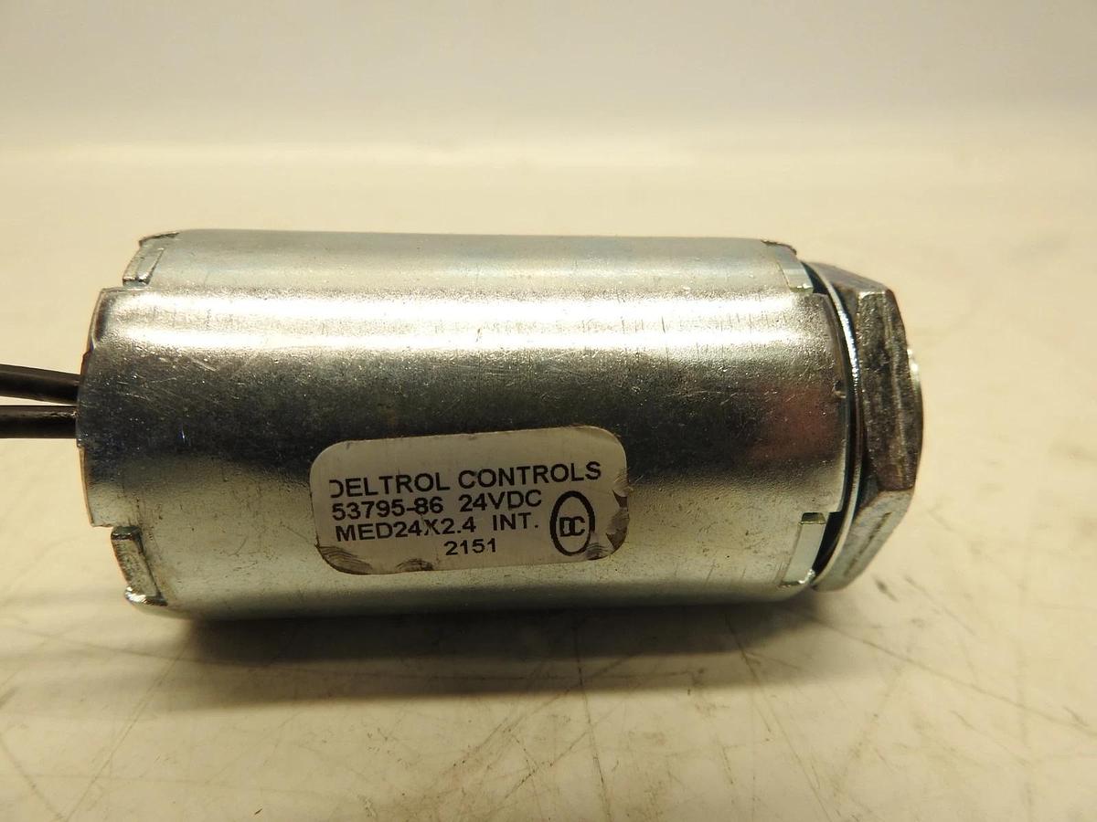 Deltrol Controls 53795-86 Solenoid, Tubular, MED24X2.4, 24VDC