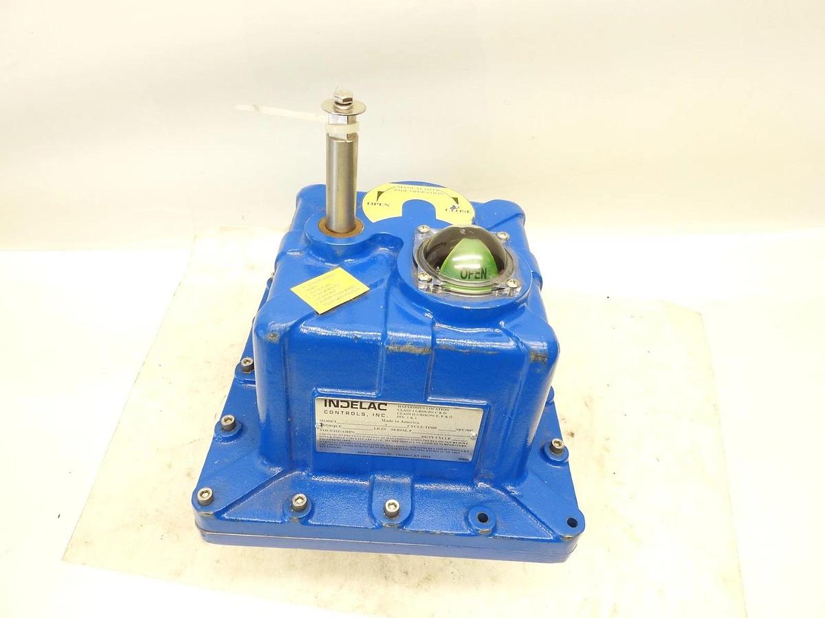 New Indelac Controls L Series Actuator LA7BF10S-12VP 2000 LB-IN 15VAC/60HZ/29