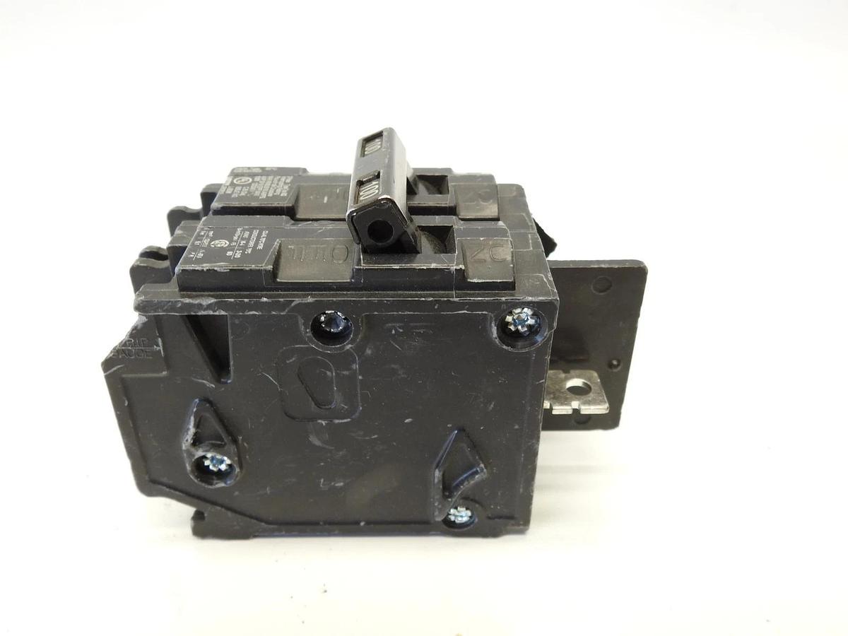 Siemens BQ2B100 100-Amp Double Pole 120/240-Volt 10KAIC Lug Out Breaker, Color
