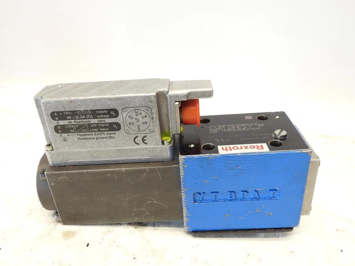 Genuine Rexroth 0811404803 Hydraulic Proportional Valve 4WRPEH-10-C4-B100L-20/G2