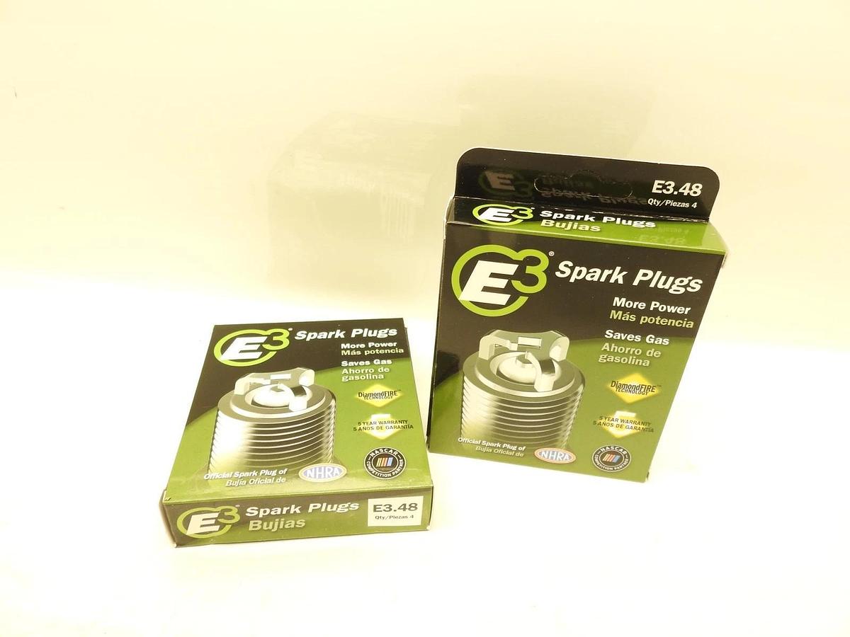 E3.48 E3 Premium Automotive Spark Plugs - 8 SPARK PLUGS