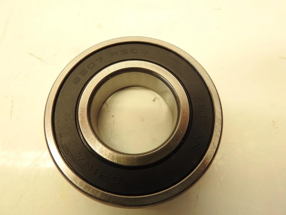 Lot Of 5 Tritan 6207-2RS C3 Premium Rubber Sealed Ball Bearing, 35x72x17, 6207RS