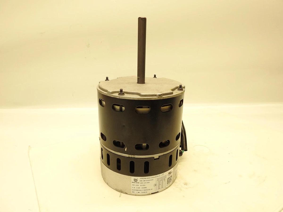New Oem BROAD-OCEAN ZWK702D0H0012 ECM Motor HD44AQ276 1/2 HP 230V 1050 RPM