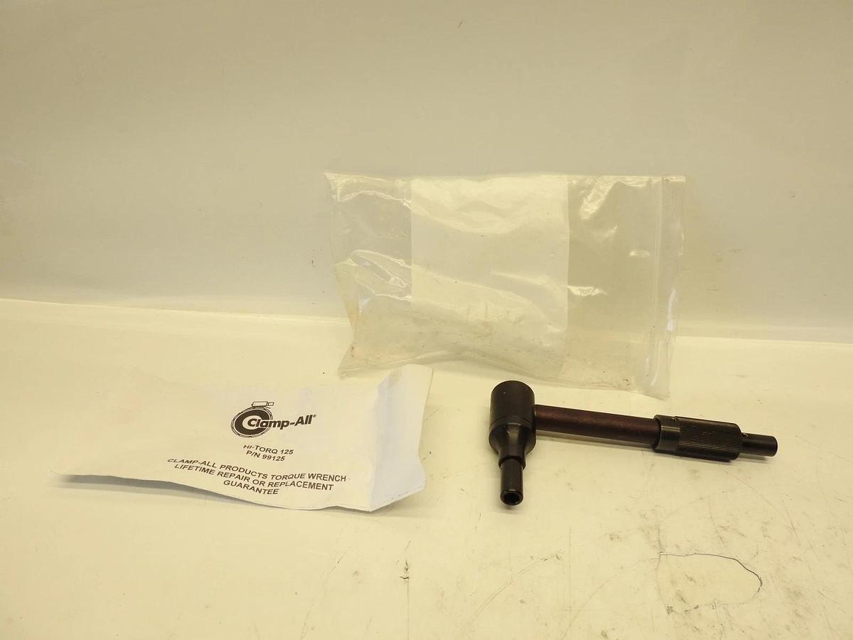 NEW GENUINE CLAMPALL 99125 HI-TORQ 125 NO-HUB TORQUE WRENCH