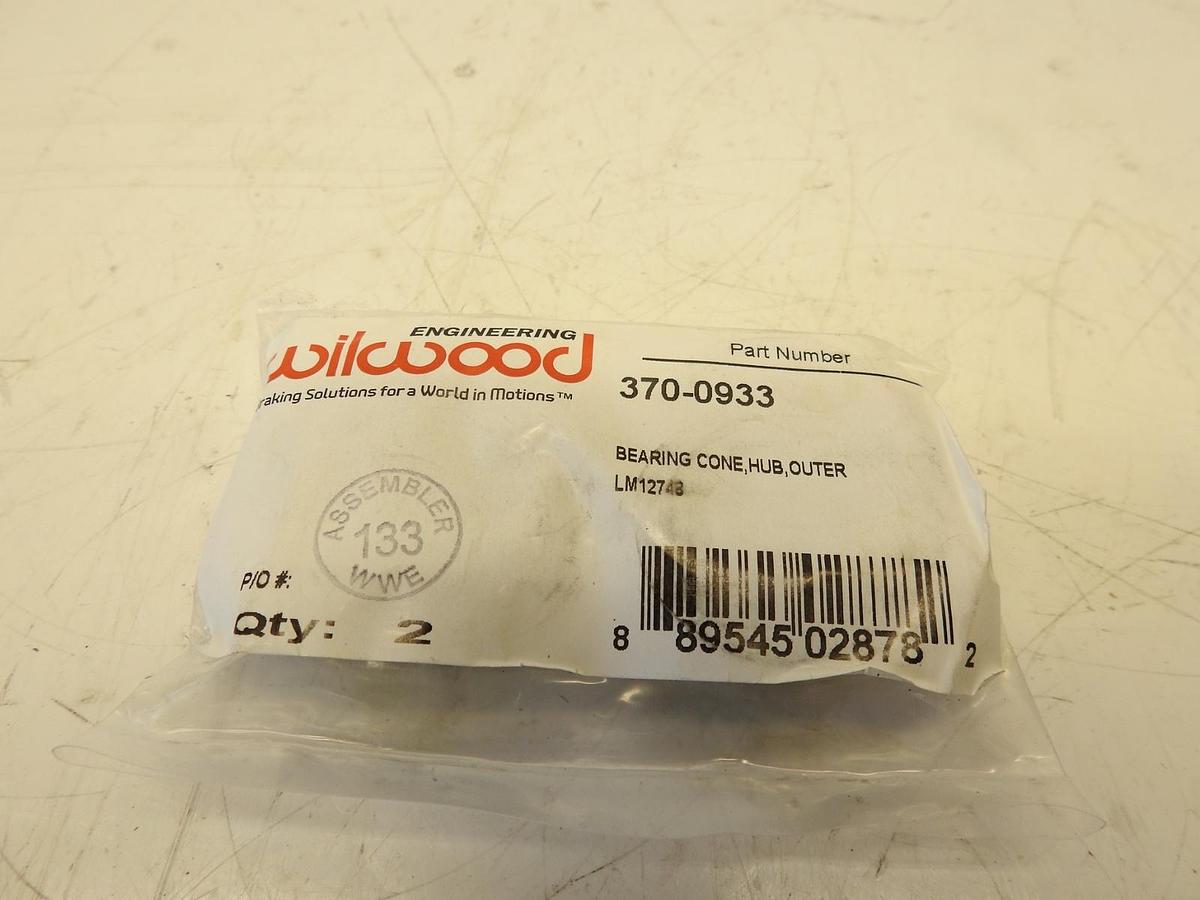 2 pack Wilwood 370-0933 Outer Wheel Hub Bearing