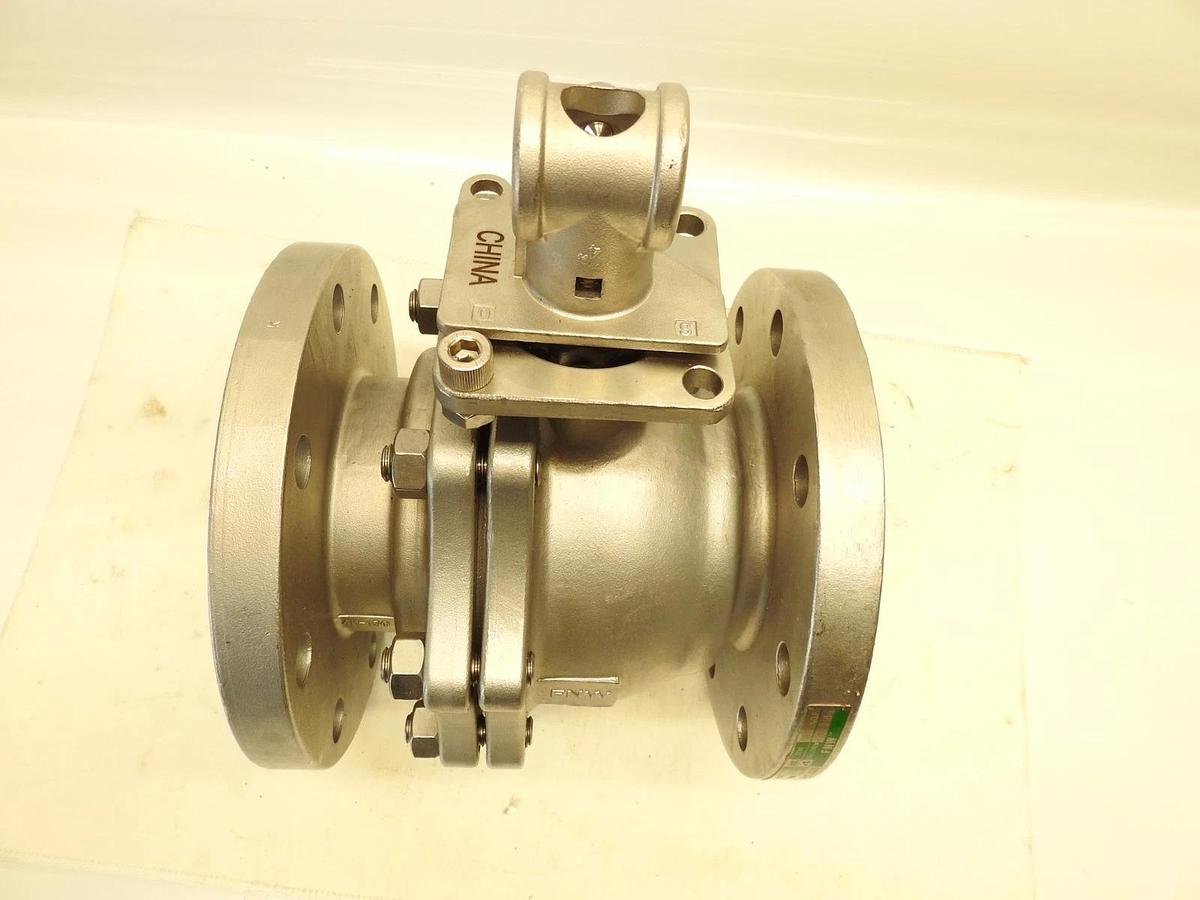 FNW 4" 600c Stainless Steel Full Port Flanged Flanged Ball Valve 150# FNW600CFP