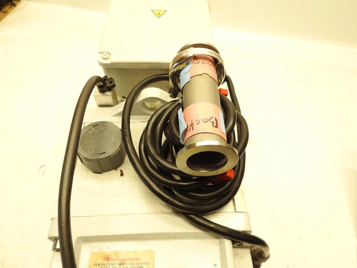 AS IS Edwards E2M30 Dual Stage Rotary Vane Vacuum Pump P/N A374-15-903