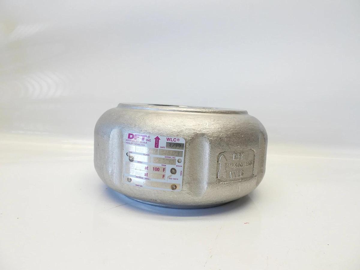 New DFT 3" 900/1500 CF8M 316/X750  Wafer Style Silent Check Valve 9032X