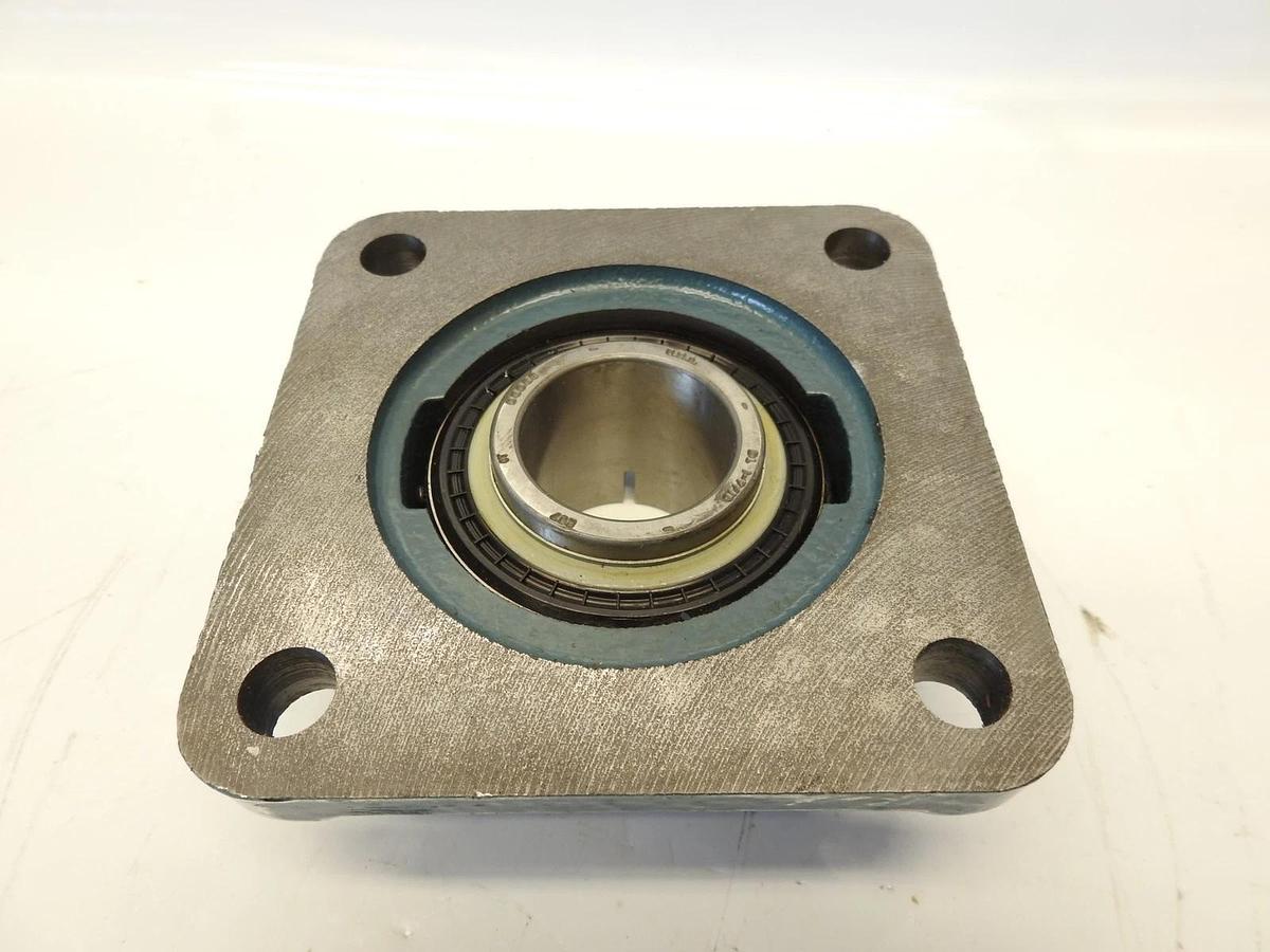 New Dodge F48-DL-107-NL 1-7/16" bore 4-Bolt Flange Ball Bearing