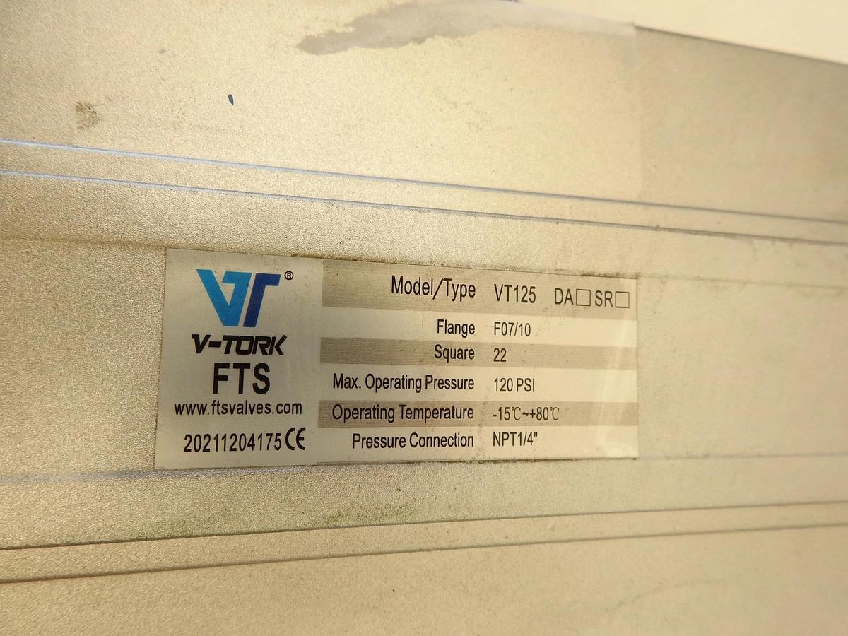 Vtork Vt125 With 8" Butterfly Valve 51-DI-SS-S6-E-N