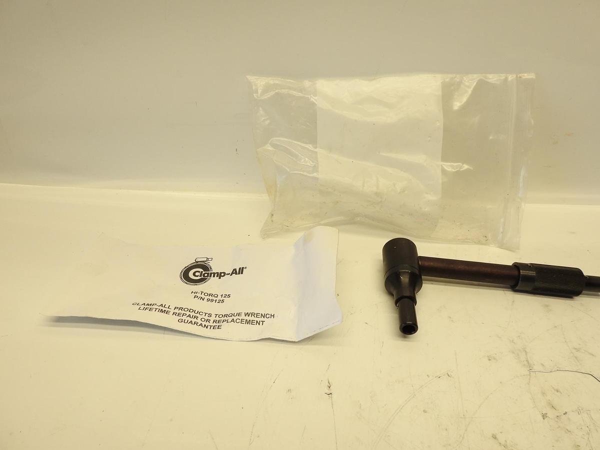 NEW GENUINE CLAMPALL 99125 HI-TORQ 125 NO-HUB TORQUE WRENCH