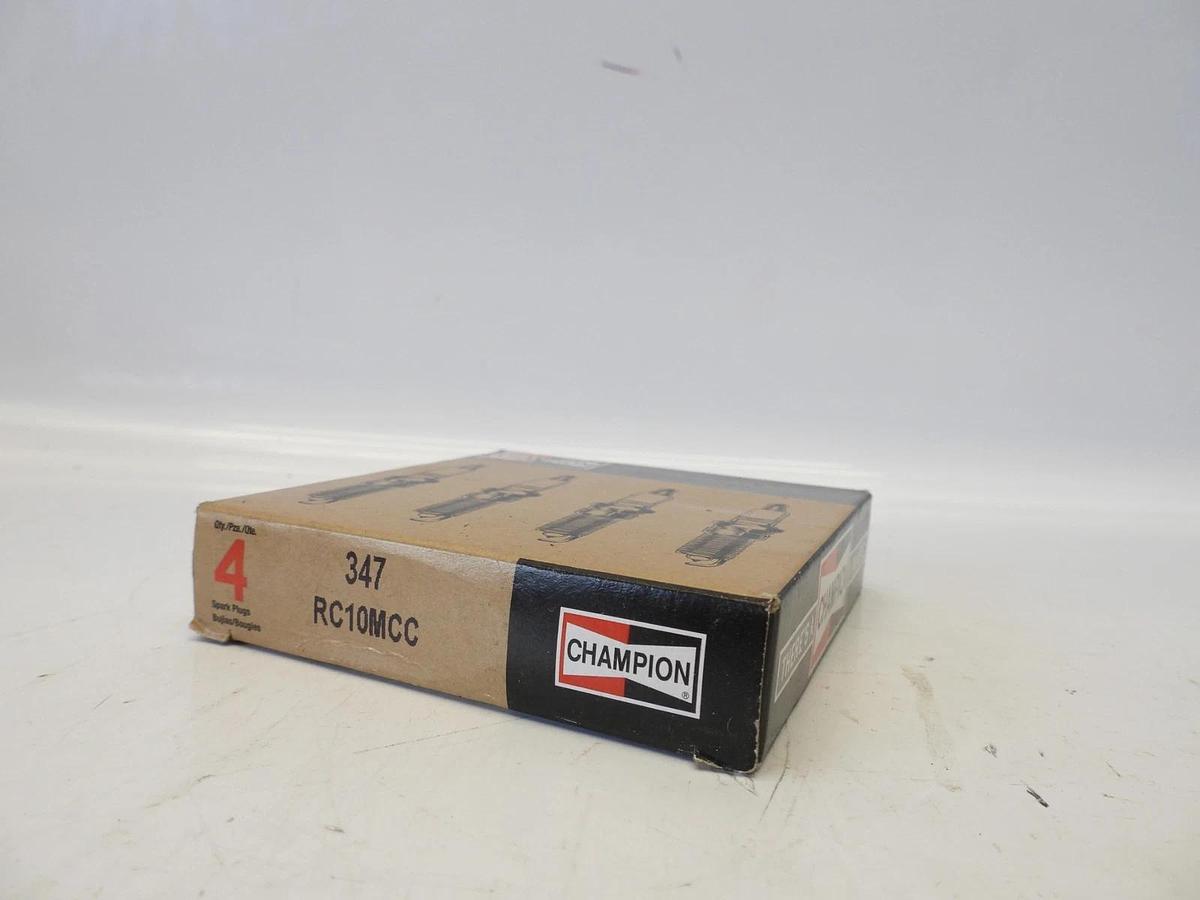 4 pc Champion 347 Copper Plus Spark Plugs for RC10MCC Ignition Secondary cf