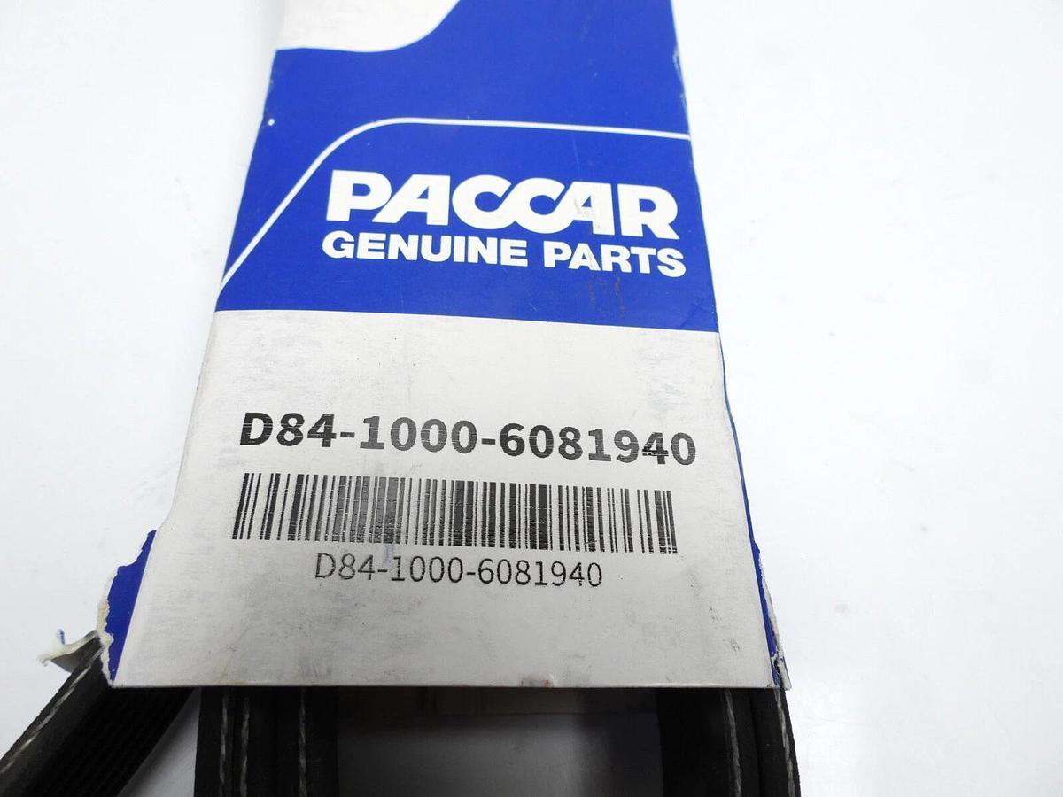 New Oem Paccar d84-1000-6081940 8 Ribs Belt