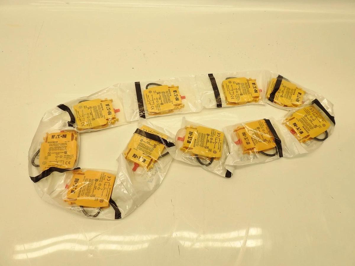 Lot Of 10 Oem Eaton Cutler Hammer E22CB1M