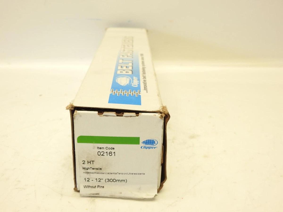 Clipper 02161 2 HT 12- 12" W/O Pins Belt Fasteners Free Shipping