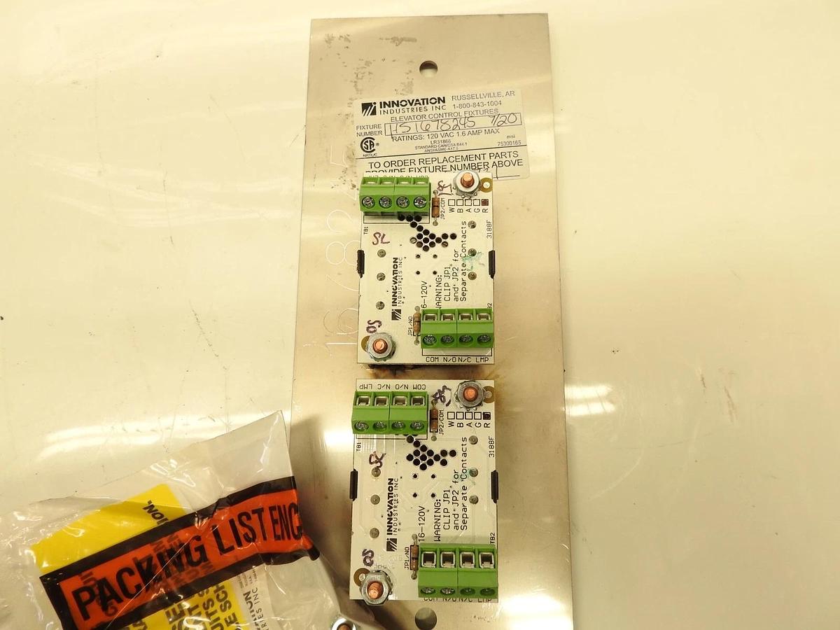 Innovation Industries HS1678245 Control Panel New