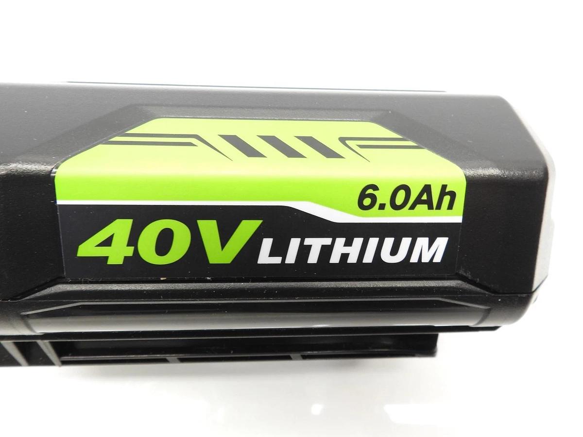RRY08L For RYOBI 40V Li-Ion 6.0 Ah High Capacity Battery RRYO8L